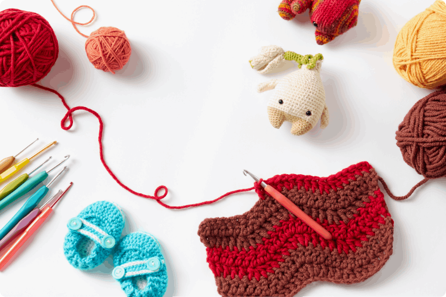 muñecos amigurumis colores