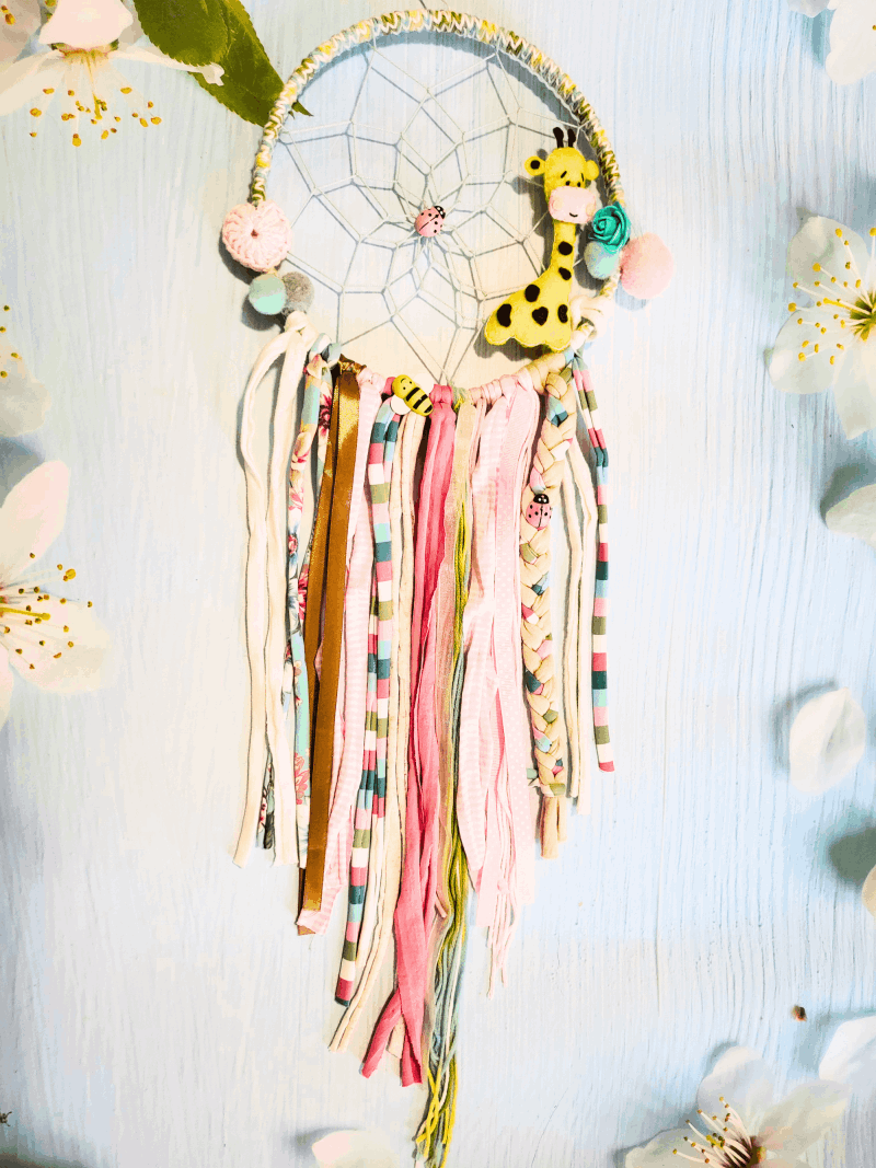 atrapasueños con jirafa