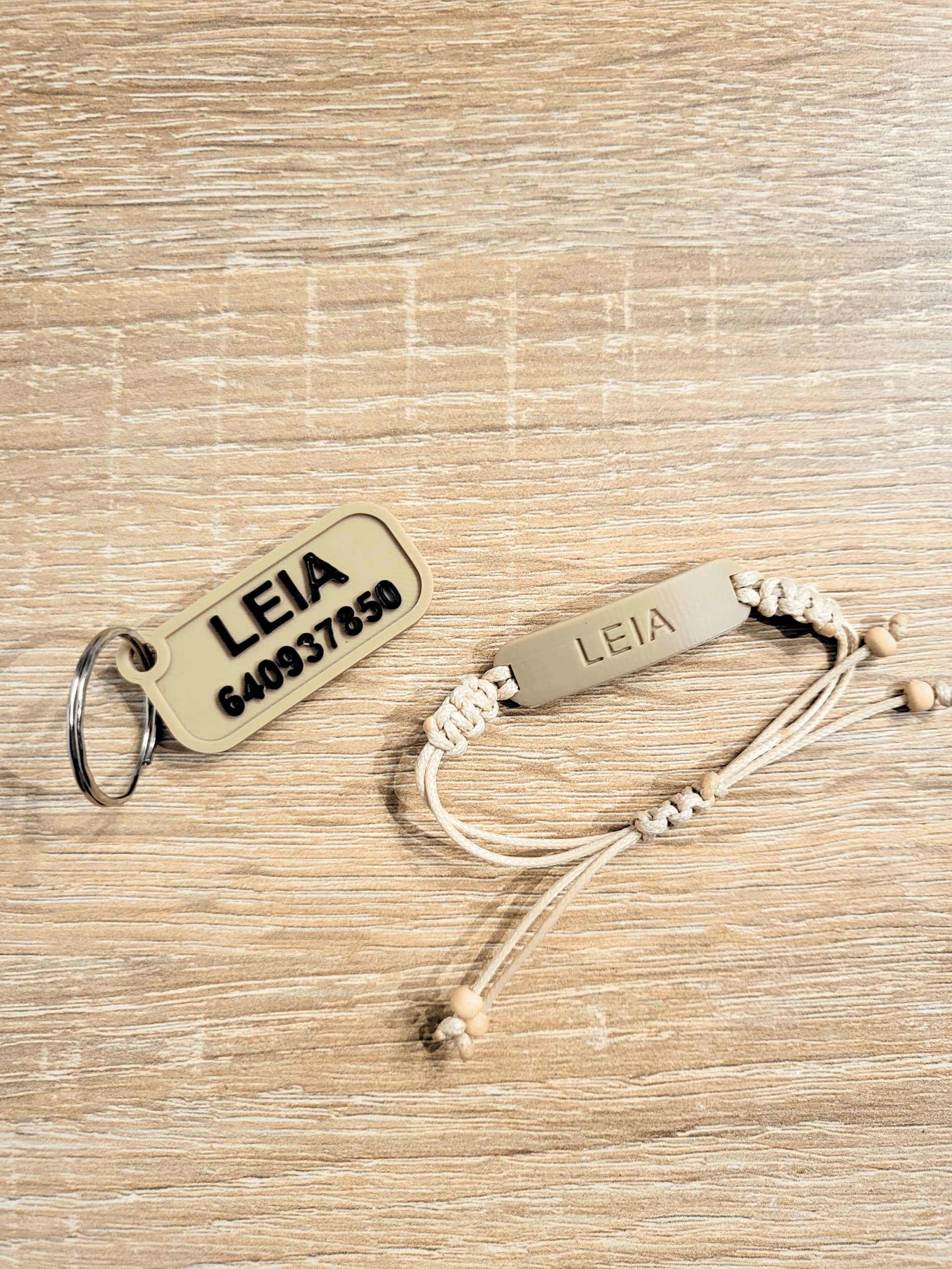 pulsera niño nombre