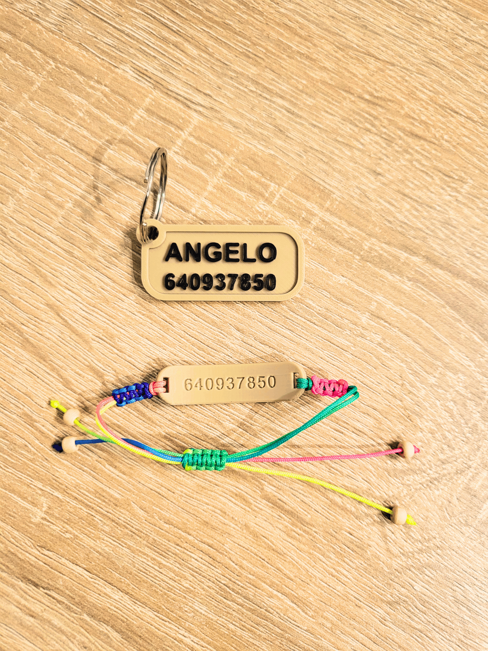 pulsera niño telefono